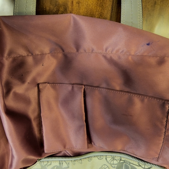 Coach Signature Horse Carriage Canvas and Leather Tote Bag E1049 - Picture 13 of 13